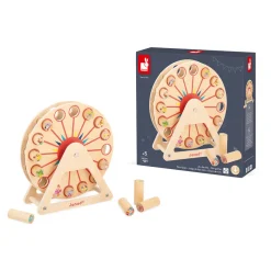 Janod Grande Roue en Folie Applepop* Jeux De Rapidité & De Stratégie