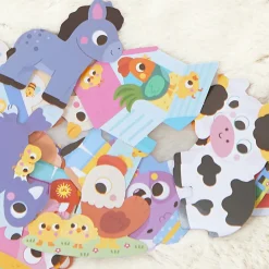 Janod Grandes Gommettes Animaux de la Ferme x50* Mosaïques & Gommettes