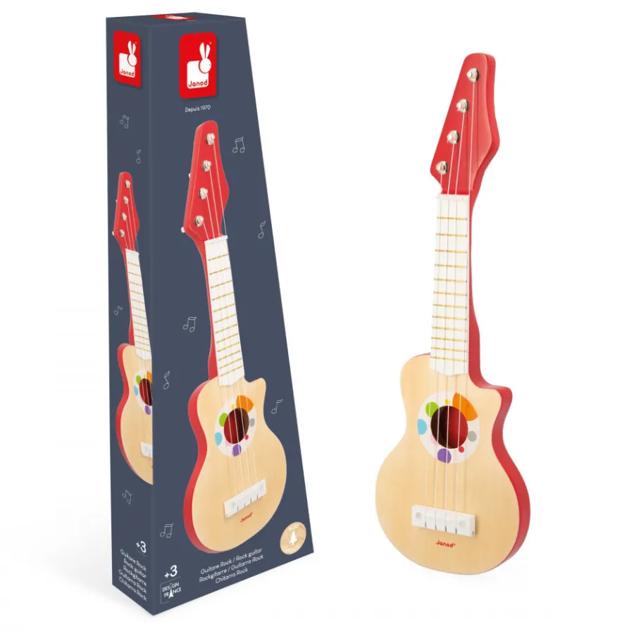 Janod Guitare Rock Confetti* Jouets Musicaux