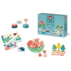 Janod Box - 24 mois* Jouets Musicaux|Puzzles En Bois Premier Âge
