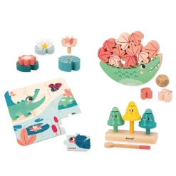 Janod Box - 24 mois* Jouets Musicaux|Puzzles En Bois Premier Âge
