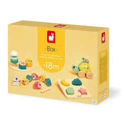 Janod Box - 18 mois* Jouets Musicaux|Puzzles En Bois Premier Âge