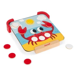 Janod J'Apprends les Couleurs - Pastilles Magnétiques (bois)* Jeux Éducatifs Maternelle|Formes & Couleurs