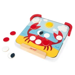 Janod J'Apprends les Couleurs - Pastilles Magnétiques (bois)* Jeux Éducatifs Maternelle|Formes & Couleurs