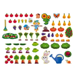 Janod Jardin magnétique (bois)* Jeux Éducatifs Magnétiques