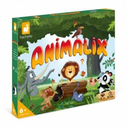 Janod Jeu Animalix - Quel Animal es-tu* Jeux De Mémoire & D'Associations|Jeux Éducatifs Science & Géographie