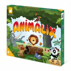 Janod Jeu Animalix - Quel Animal es-tu* Jeux De Mémoire & D'Associations|Jeux Éducatifs Science & Géographie