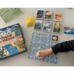 Janod Jeu Chasse au Trésor Autour du Monde* Jeux De Rapidité & De Stratégie|Jeux Éducatifs Primaire