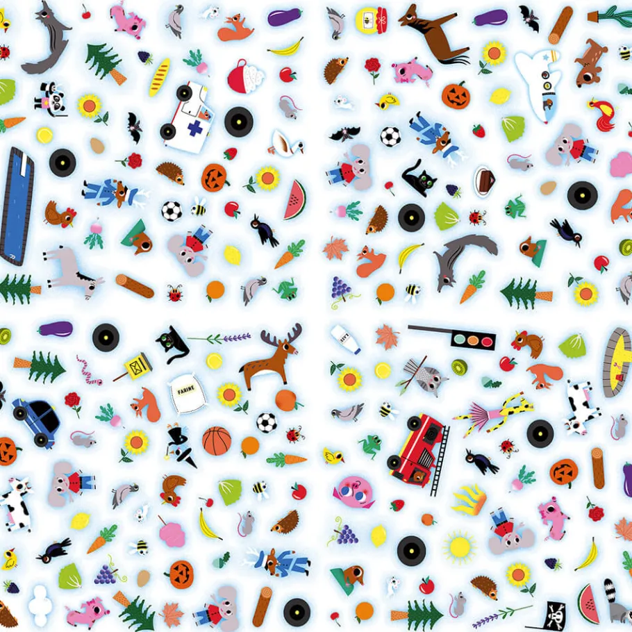Janod Jeu Cherche et Trouve les Couleurs* Jeux Éducatifs Maternelle