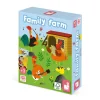 Janod Jeu de 7 Familles Family Farm* Jeux De Mémoire & D'Associations|Tracteurs & Animaux De La Ferme