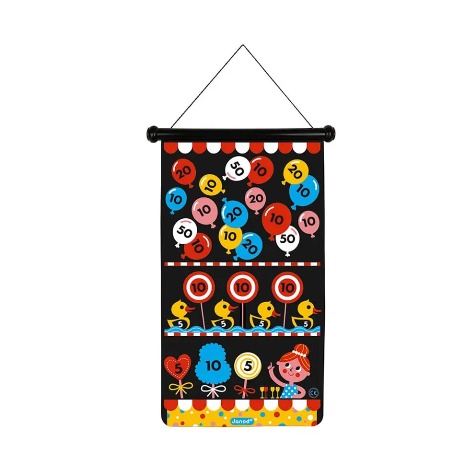 Janod Jeu de fléchettes magnétique Fête Foraine* Jeux De Lancer