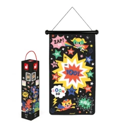 Janod Jeu de Fléchettes Magnétique Super-Héros* Jeux De Lancer