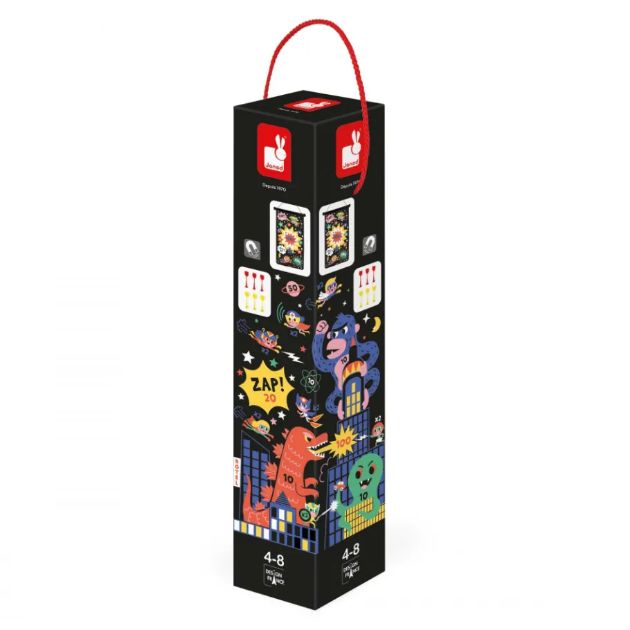 Janod Jeu de Fléchettes Magnétique Super-Héros* Jeux De Lancer
