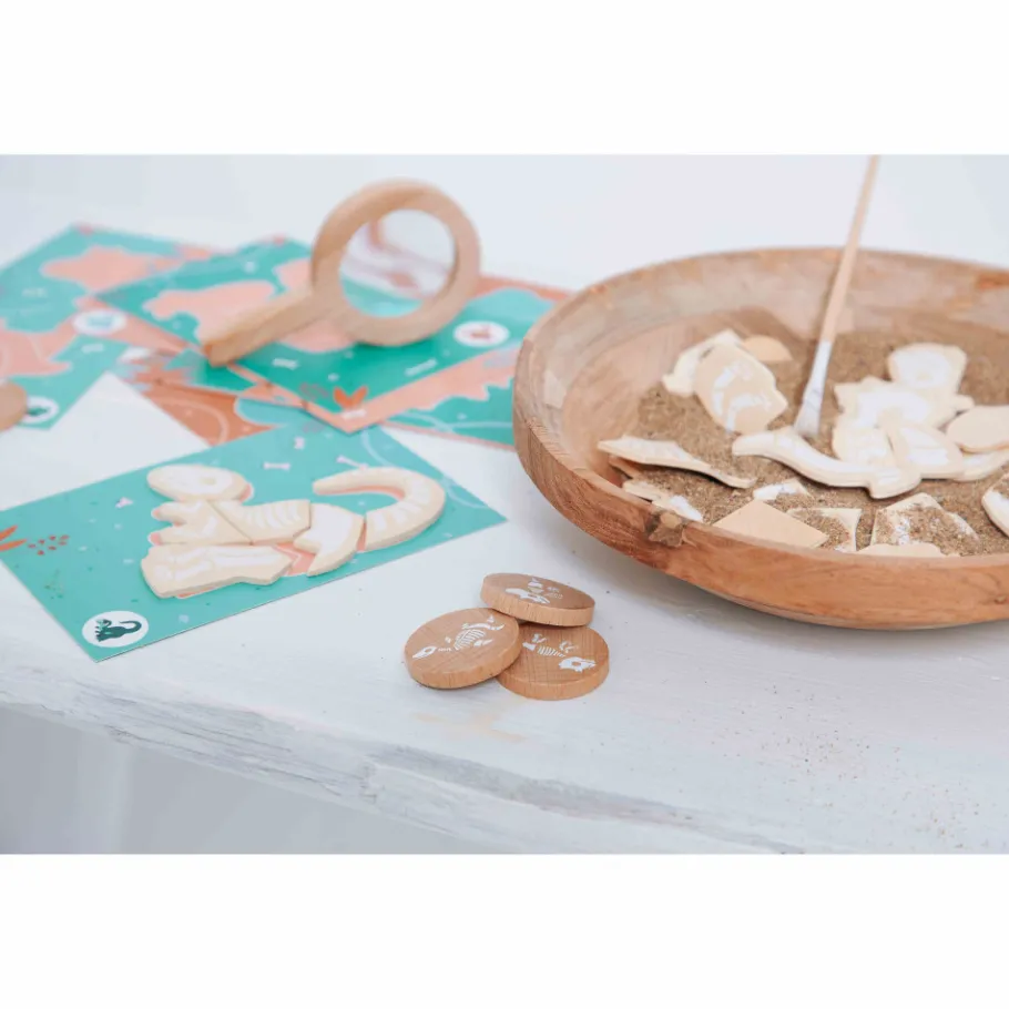 Janod Jeu de Fouille Dino* Jeux Éducatifs Maternelle|Jeux Éducatifs Science & Géographie