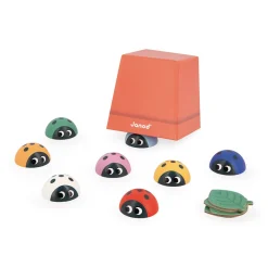 Janod Jeu de Mémoire - Coccinelles* Jeux De Mémoire & D'Associations|Jeux Éducatifs Maternelle
