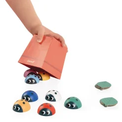 Janod Jeu de Mémoire - Coccinelles* Jeux De Mémoire & D'Associations|Jeux Éducatifs Maternelle