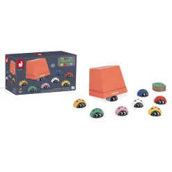 Janod Jeu de Mémoire - Coccinelles* Jeux De Mémoire & D'Associations|Jeux Éducatifs Maternelle