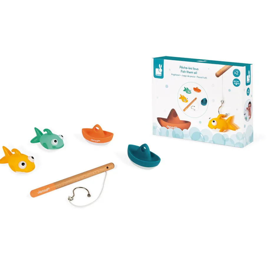 Janod Jeu de pêche à la ligne* Jeux De Pêche À La Ligne|Coloriages & Jeux De Pêche À La Ligne