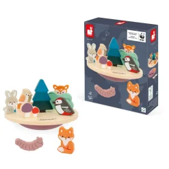 Janod Jeu d'Equilibre Ecosystème - Partenariat WWF®* Jeux D'Équilibre|Jeux Éducatifs Maternelle