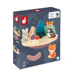 Janod Jeu d'Equilibre Ecosystème - Partenariat WWF®* Jeux D'Équilibre|Jeux Éducatifs Maternelle