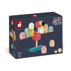 Janod Jeu d'équilibre flamant rose (bois)* Jeux D'Équilibre