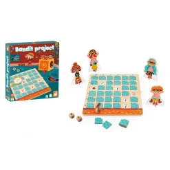 Janod Jeu Educatif - Bandit Project* Jeux De Rapidité & De Stratégie|Jeux Éducatifs Maternelle