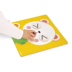 Janod Jeu Magnétique - L'Ours des Émotions* Jeux Éducatifs Maternelle|Jeux Éducatifs Magnétiques