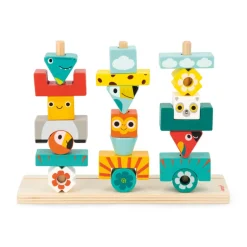 Janod Jeu Totem Tropik* Jeux De Mémoire & D'Associations|Jeux Éducatifs Maternelle