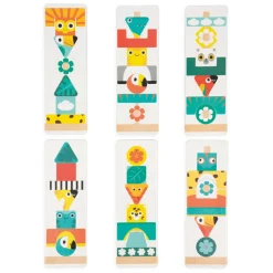 Janod Jeu Totem Tropik* Jeux De Mémoire & D'Associations|Jeux Éducatifs Maternelle
