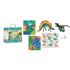 Janod Jurassic Explorer - Mallette Explorateur* Créations 3D|Cartes À Gratter