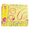 Janod Kit Créatif - 4 Bijoux à Messages à Créer* Collection "Les Ateliers Bijoux" & Les Perles