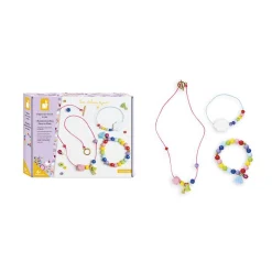 Janod Kit Créatif - 3 Bijoux Arc-En-Ciel à Créer* Collection 
