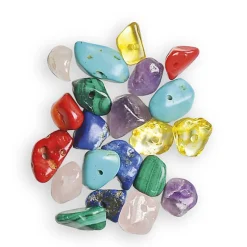 Janod Kit Créatif - 16 Bijoux Pierre Porte-Bonheur à Créer* Collection