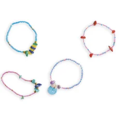 Janod Kit Créatif - 16 Bijoux Pierre Porte-Bonheur à Créer* Collection
