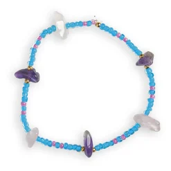 Janod Kit Créatif - 16 Bijoux Pierre Porte-Bonheur à Créer* Collection