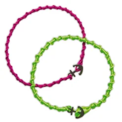 Janod Kit Créatif - 7 Bracelets Brésiliens Fluo à Créer* Collection "Les Ateliers Bijoux" & Les Perles