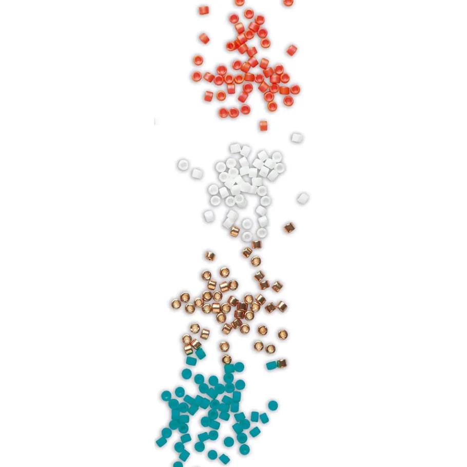 Janod Kit Créatif - 13 Bracelets de l'Amitié à Créer* Collection "Les Ateliers Bijoux" & Les Perles