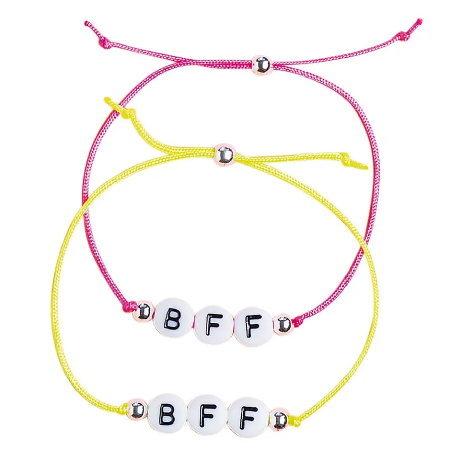 Janod Kit Créatif - 13 Bracelets de l'Amitié à Créer* Collection "Les Ateliers Bijoux" & Les Perles