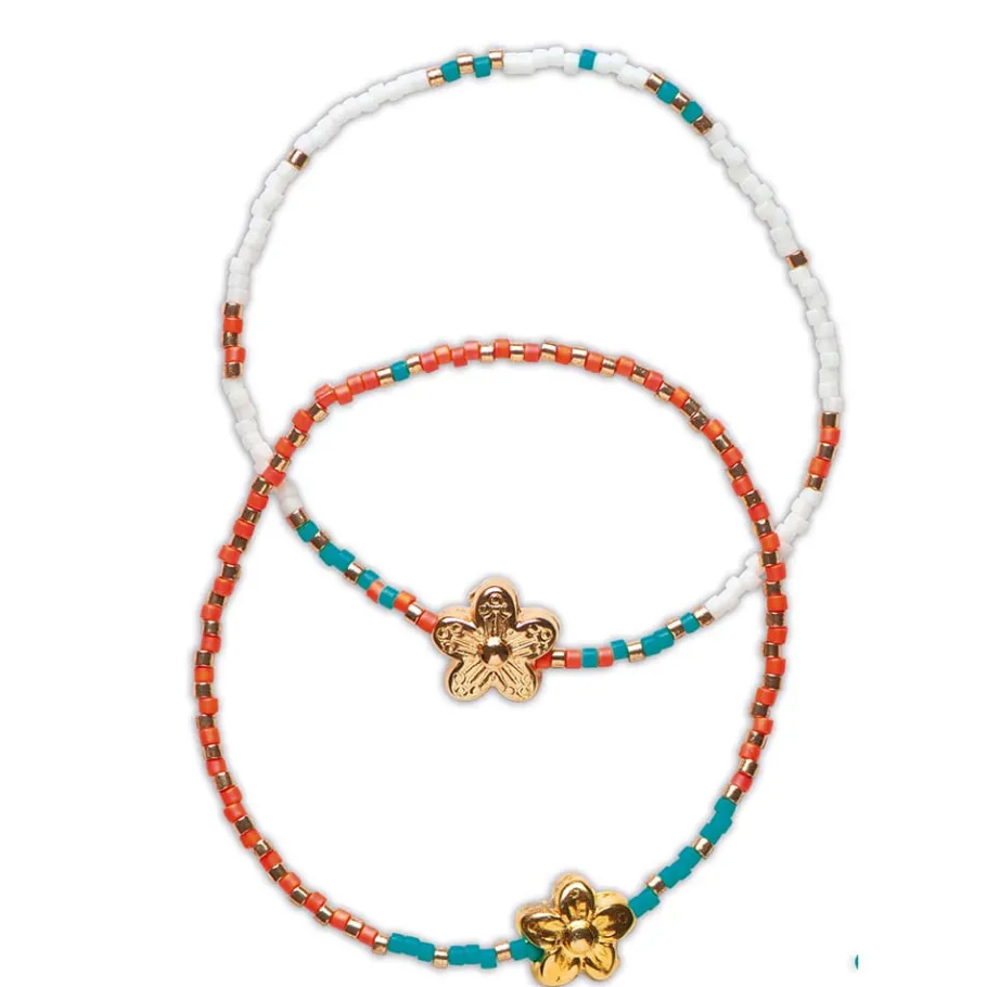 Janod Kit Créatif - 13 Bracelets de l'Amitié à Créer* Collection "Les Ateliers Bijoux" & Les Perles