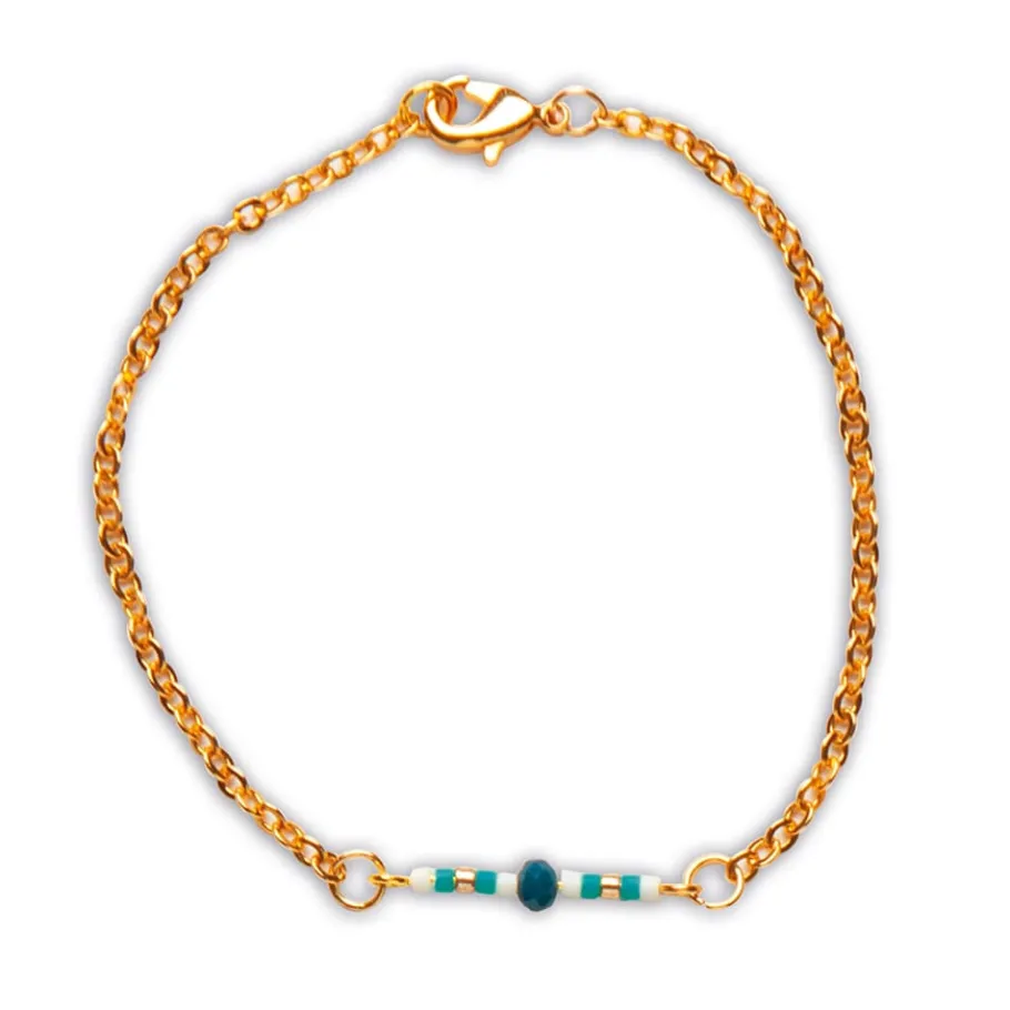 Janod Kit Créatif - 13 Bracelets de l'Amitié à Créer* Collection "Les Ateliers Bijoux" & Les Perles