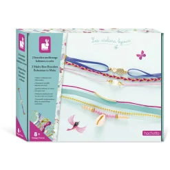 Janod Kit Créatif - 2 Bracelets Multirangs Bohèmes* Collection "Les Ateliers Bijoux" & Les Perles