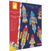 Janod Kit Créatif - 10 Fusées en Papier à Créer* Créations 3D|Tampons & Papeterie
