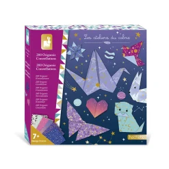 Janod Kit Créatif - 200 Origamis Constellations* Créations 3D|Collection "Les Ateliers Du Calme"