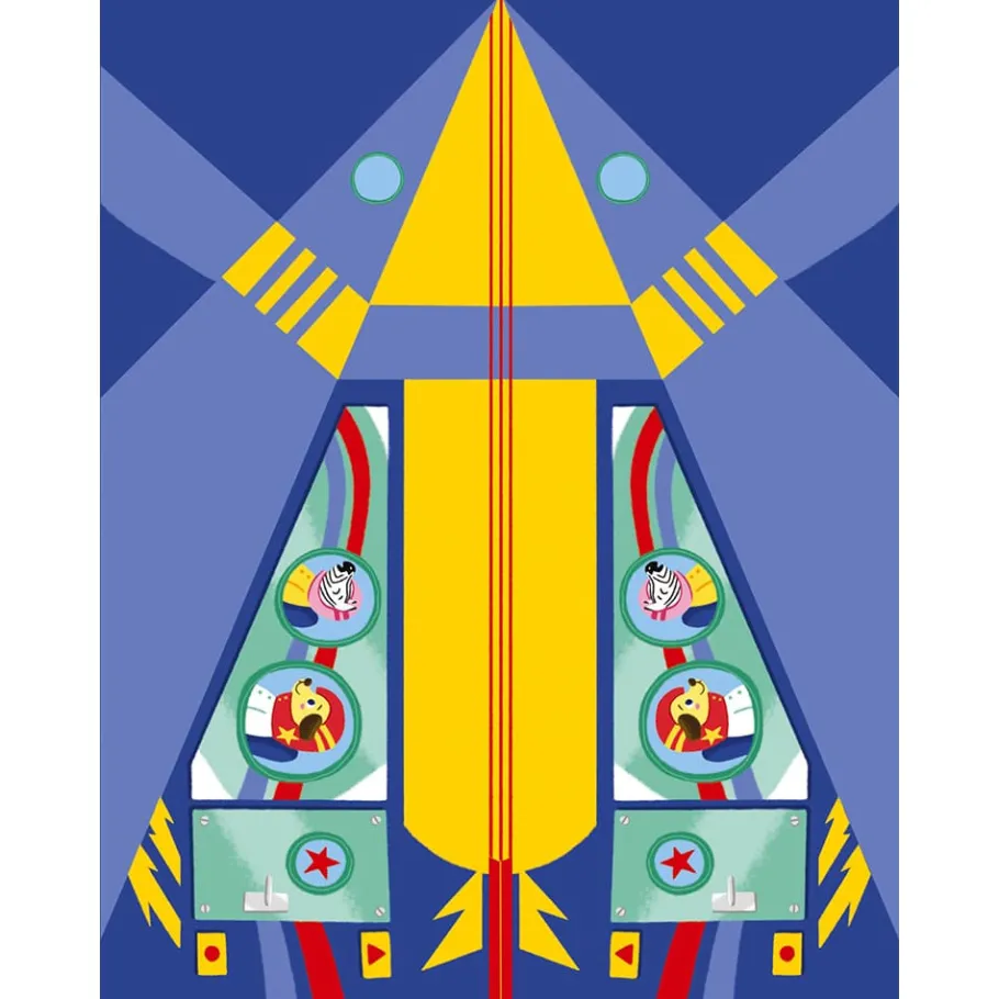 Janod Kit Créatif - Avions en Papier* Créations 3D|Tampons & Papeterie