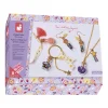Janod Kit Créatif - Coffret 4 Bijoux Fioles de Fées à Créer* Collection "Les Ateliers Bijoux" & Les Perles