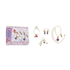 Janod Kit Créatif - Coffret 4 Bijoux Fioles de Fées à Créer* Collection 