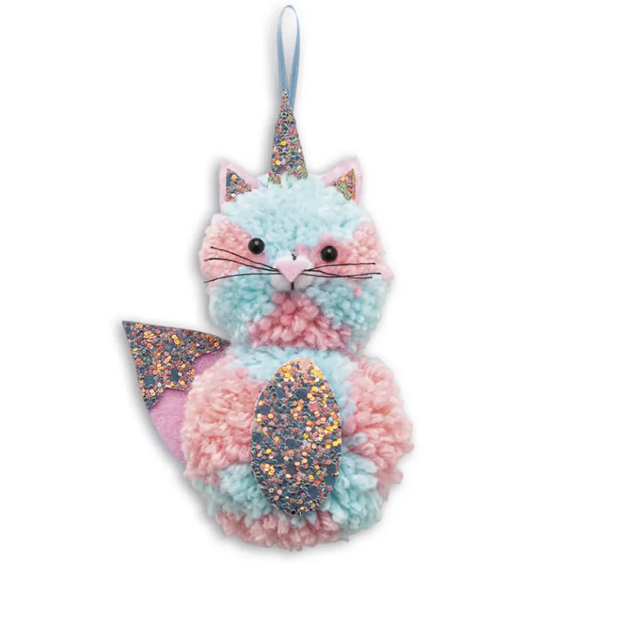 Janod Kit Créatif - Coffret Multi-Activités Arc-En-Ciel* Créations 3D|Sable, Paillettes, Dorure & Strass