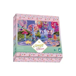 Janod Kit Créatif - Coffret Multi-Activités 11 Réalisations Magic Fairies* Collection "Les Ateliers Du Calme"