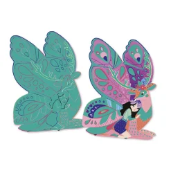 Janod Kit Créatif - Coffret Multi-Activités 11 Réalisations Magic Fairies* Collection