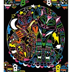Janod Kit Créatif - Coffret Multi-Activités 17 Réalisations Animaux* Créations 3D|Peinture Par Numéro & Coloriage